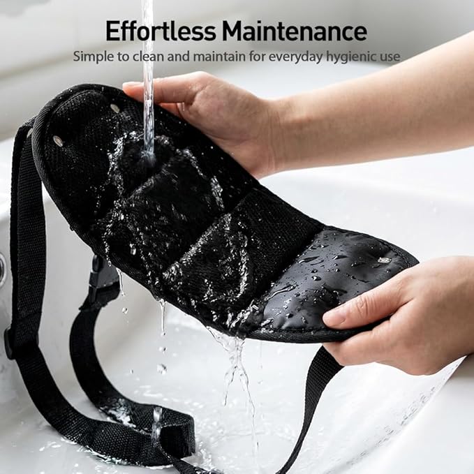 Airplane Foot Hammock, No Collapse Thickened Bamboo Airplane Foot Rest for Long Flight, Adjustable Footrest for Office, Long Flight, Flawless Accessory with Business Trip (2 PCS)
