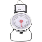 Portable Hanging Kilogram Manual Handheld Luggage and Fishing Hook Weight Scale with Large Handle for Travel and Parcel Weighing