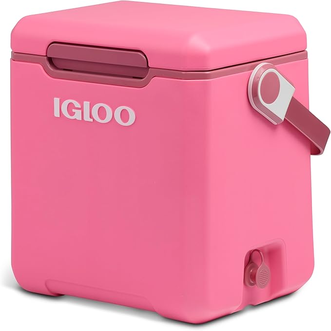 Igloo Tag Along Too Coolers | Insulated Hard Shell Picnic Style Cooler | Rolling Ice Chest