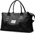 HYC00 Travel Duffel Bag,Carry-on Overnight Weekender Bags for Women,Sports Tote Gym Bag with Wet Pocket