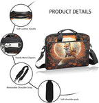 Laptop Shoulder Bag for Women Men, Waterproof Computer Case Messenger Bag Briefcase for Business Office Travel