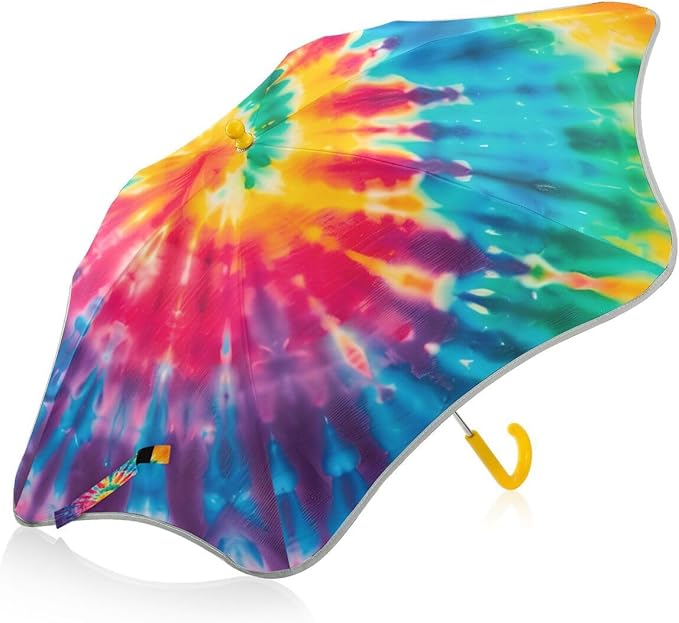 ALAZA Kids Umbrella Stick Umbrellas Cute Umbrella for Boys Girls Toddler UV/Sun Rain Windproof