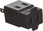 Brown 3outlet 2wire Cube Tap