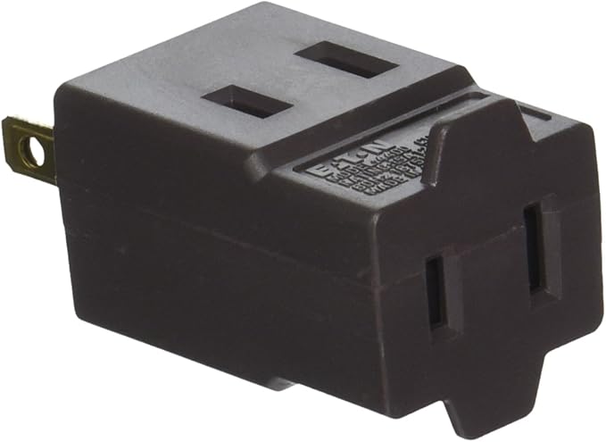 Brown 3outlet 2wire Cube Tap