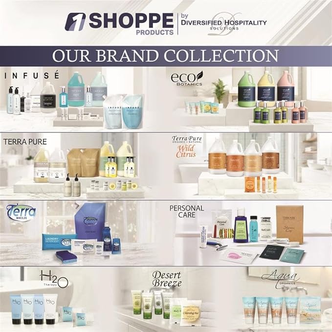 Personal Care Travel Toiletries | 1-Shoppe Amenities Kit | Travel Shaving Set, Toothbrush & Paste, Mouthwash, Makeup Wipes, Swabs, Nail File & Sewing Kit | 300 Pieces