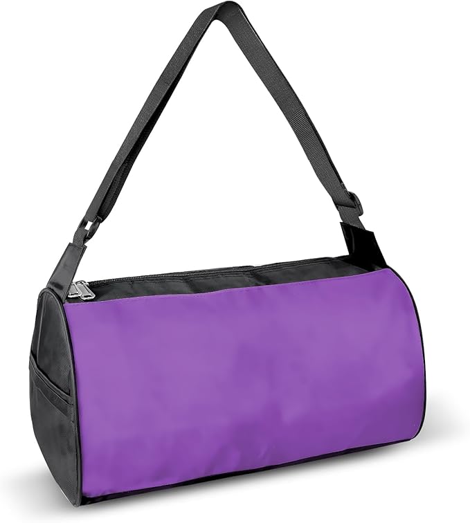 C&F BOGMOST Small Travel Duffel Bag Foldable Waterproof Gym Bag for Gym Beach Swim Bag Men Women Duffle Bag Lightweight Oxford Cloth Sports Bag -Purple