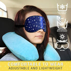 Silk Sleep Eye Mask for Men Women, Comfortable Super Soft Eye Mask with Adjustable Strap, 100% Pure Silk, Works with Every Nap Position, Ultimate Sleeping Aid Blindfold, Blocks Light, Jersey Slumber