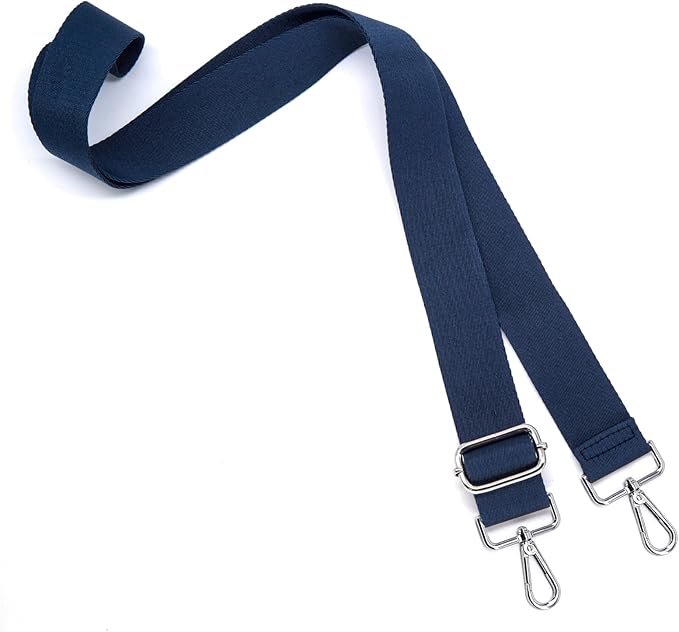 S&loyoe Thickened Solid Color Purse Straps Replacement Crossbody Bag Strap Adjustable Wide Guitar Straps for Handbags 1.5inch