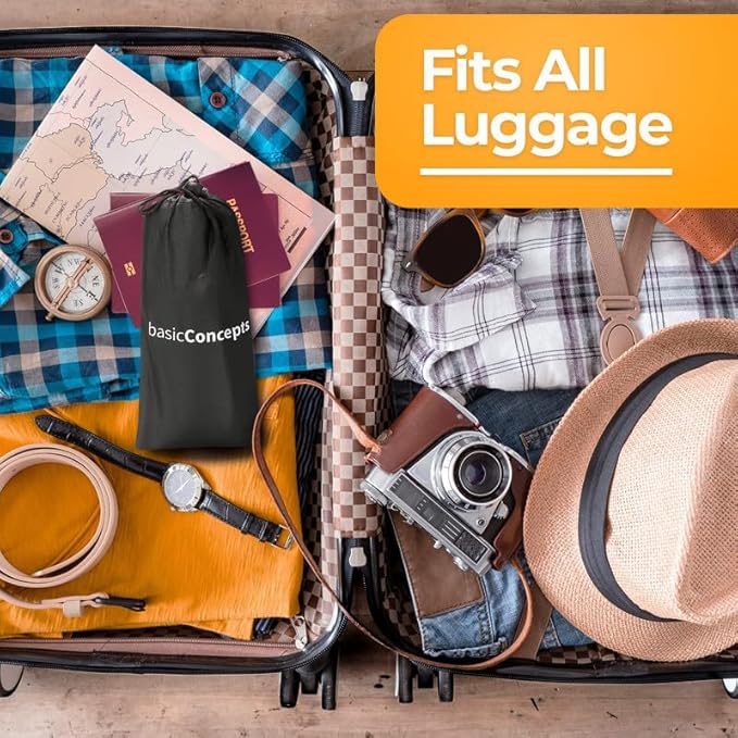 Foot Hammock for Airplane Travel, Adjustable Foot Rest Sling, Portable Travel Essentials Airplane Gadgets for Long Flights
