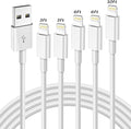 iPhone Charger(3/3/6/6/10FT) 5Pack MFi Certified Lightning Cable Fast Charging Cords Apple Charger Compatible with iPhone 14 13 12 11 XS XR X Pro Max Mini 8 7 6S 6 Plus 5S SE AirPods