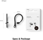 elago Ear Hooks Designed for Samsung Galaxy Buds 3 &Galaxy Buds 3 Pro Earbuds Accessories, Anti-Slip, Ergonomic Design, Comfortable Fit (Black)