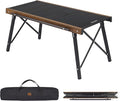 Naturehike Folding IGT Camping Table, Portable IGT Cook System, Ultralight Aluminum Camp Table for Outdoor Picnic Car RV Trip Patio Backyard BBQ
