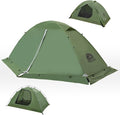 1/2 Person Backpacking Tent for 4-Season - Winter Waterproof Tent for One Person, Lightweight Camping Gear for Backpacking, Easy Set Up Cold Weather Essentials by Underwood Aggregator