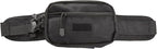 Concealed Carry Fanny Pack for Men and Women CCW Drop Down Holster Waist Bag Tactical EDC Pistol Pouch for Running and Hiking, Black