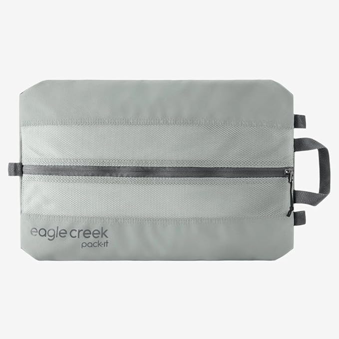 Eagle Creek Pack-It Reveal Shoe Sack - Breathable Shoe Storage Sack for Optimizing Luggage Space - Quick-Drying Material - Lightweight - Translucent Fabric - Washable - Ventilate