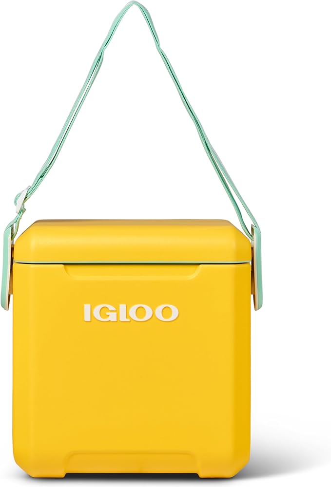 Igloo Tag Along Too Coolers | Insulated Hard Shell Picnic Style Cooler | Rolling Ice Chest