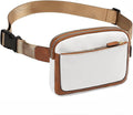 Mini Belt Bag for Women, RFID Small Fanny Pack, Womens Fashion Waist Packs with Extender Strap, Crossbody Bum Bags