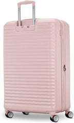American Tourister Stratum 3.0 Large 28-Inch Spinner, Airline Approved, Durable Hardside Luggage, Expands 1.5", RightHeight™ Adjustable Handle, Pink Blush