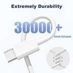 Cveael Car Carplay Cable for iPhone 17 16 15 Pro Max Air 16 15 Plus, 3FT USB A to USB C Cord for iPad 10th Gen Pro Air 5th 4th Mini 6th Gen, Car Charging Cable