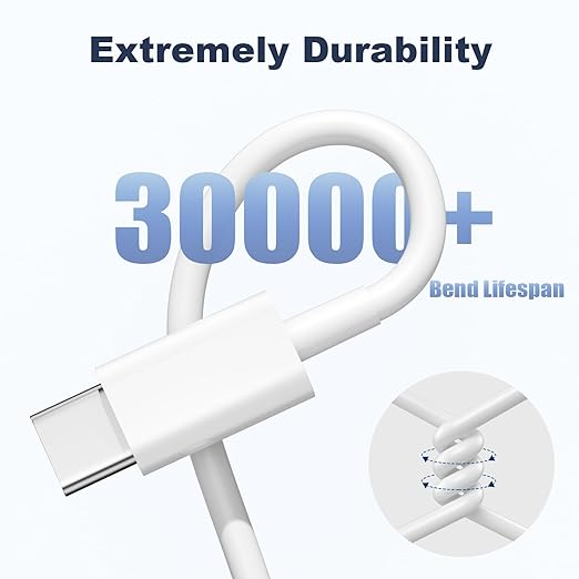 Cveael Car Carplay Cable for iPhone 17 16 15 Pro Max Air 16 15 Plus, 6FT USB A to USB C Cord for iPad 10th Gen Pro Air 5th 4th Mini 6th Gen, Car Charging Cable