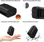 25W Super Fast Charger Type C Wall/Car Charger Combo Kit for Samsung Galaxy S26 S25 S24 S23 S22 S21 Ultra Plus A53 A52 A14 A25 A42 A32 Xcover 7 6 iPhone 17 16 15 Pro Max Pixel 10 9 8 Moto USB C Cable
