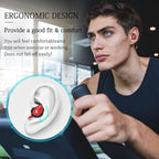 [5 Pairs] for Beats Studio Buds Ear Hooks, Soft Silicone Sport Anti Slip Studio Buds Ear Covers Compatible with Beats Studio Buds Earbuds 2021 [NOT Fit in Case] - Black