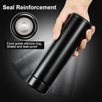 PARACITY Insulated Water Bottle, 17 oz Stainless Steel Water Bottles, Double Wall Vacuum for Hot Drinks, Metal Water Bottle Keeps Hot for 12 Hrs, Cold for 24 Hrs, for Coffee, Tea