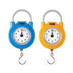 Luggage Weight Scale, 10kg Portable Mechanical Hanging/Fish/Luggage/Kitchen with Hanging Hook Household Multipurpose Scale,for Travel(Blue)