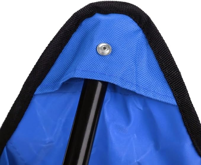 Folding Camping Stool with Carry Strap - Portable Tripod Lightweight 3-Leg Collapsible Chair for Outdoor Hiking, Fishing, Picnic & Travel(Blue)