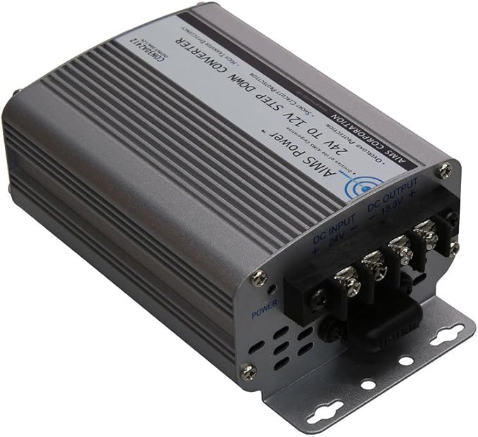 AIMS Power 40 Amp 24V DC to 12V DC Converter