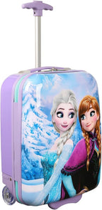 Bioworld Frozen Anna & Elsa 16.5" Youth 2-Wheel Luggage