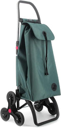 Rolser I-Max MF 6 Wheel Stair Climber Foldable Shopping Trolley - Sea Coast