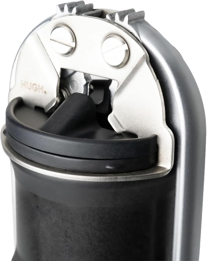 V4 Portable Lever Espresso Maker – Manual Espresso Machine with 51mm Ridgeless Filter Basket, Double Shot, Non-Pressurized, Perfect for Camping & Travel – by HUGH (Non- pressurized Filter)