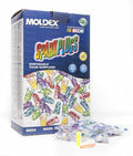 Moldex 6604 Sparkplugs Earplugs Uncorded, Box 200 Pairs