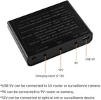 diymore 18650 Battery Holder with Wire 18650 Battery Holder Case 5V/9V/12V Series DIY Battery Storage Box, Black Plastic Batteries Case for 18650 Battery