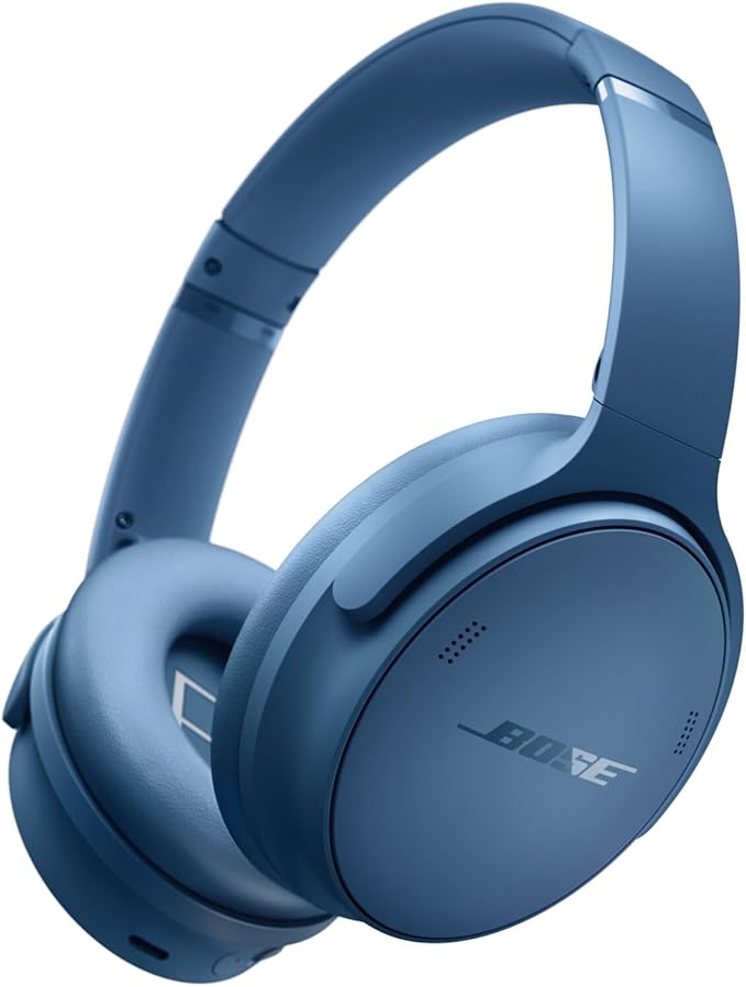 Bose QuietComfort Wireless Noise Cancelling Headphones, Over Ear, Bluetooth 4, Up to 24 Hours Battery Life, Blue Dusk - Limited Edition Color