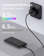 OKZU 5V 2A Power Bank for Heated Vest, Jacket, Stadium Seats, Chair, 10000mAh Fast Charging Battery Pack for USB Heated Clothing, Heated Blanket, Coat, Sleeping Bag