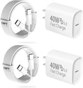 iPhone 17 16 15 Pro Charger Fast Charging, 40W USB C Fast Charger Block with 10FT Long Type C Chargers Fast Charging Cable Cord for iPhone 17/17 Pro/17 Pro Max/Air/16 Pro Max/16 Pro/15Pro