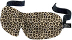 Bucky 40 Blinks No Pressure Printed Eye Mask for Travel & Sleep, Leopard, One Size