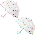 Kids Clear Umbrella for Rain Dome Bubble Umbrellas Windproof for Kids Boys and Girls