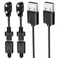 2-Pack AB284 Reversible Smart Watch Charger – Innovative Magnetic Charging Cable, Solves Polarity Mismatch, Universal for All 2.84mm-Pin-Pitch Devices: Select Bone Conduction & Open-Ear Headphones