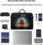 Laptop Shoulder Bag for Women Men, Waterproof Computer Case Messenger Bag Briefcase for Business Office Travel