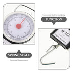 Portable Luggage Scale Handheld Weight Scale with Hook 35kg Capacity for Travel and Suitcase Weighing