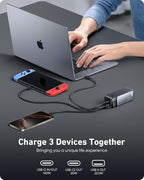 Laptop Power Bank, 27000mAh (99.9Wh) Portable Laptop Charger, PD 3.1 USB C in&Out Fast Charger External Battery Pack for iPhone 17 16 15 Pro Samsung MacBook Dell XPS iPad Steam Deck etc