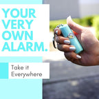 Securityman Personal Alarms for Women | Safety Alarm Keychain (Loud 130dB Siren and SOS Strobe Light) Everyday Self Defense Security Alarm Protection Device (Teal)