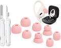 4 Pair Replacement Ear tip for Powerbeats Pro, Beats Earbuds Replacement Tips,Wireless Earphone Headphones, Silicone Earbuds Buds Set with Cleaning kit