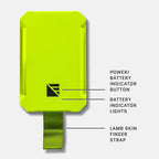 Dark Energy Poseidon Nano Portable Charger | 3,000mAh | Wireless, Pocket-Sized, Rugged Power Bank Compatible with MagSafe with Additional Fast Charging 12W USB-C Output