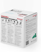Howard Leight by Honeywell Maximum Lite Low Pressure Disposable Foam Earplugs, 200-Pairs (LPF-1), Green