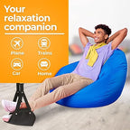Airplane Foot Hammock Airplane Travel Footrest Hammock Comfy Foot Hanger Plane Footrest for Long Trip Desk Travel Essentials, 2Pack