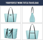 BUG Lightweight Women Laptop Tote Bag for Work, Casual Handbag for Travel Beach College Teacher